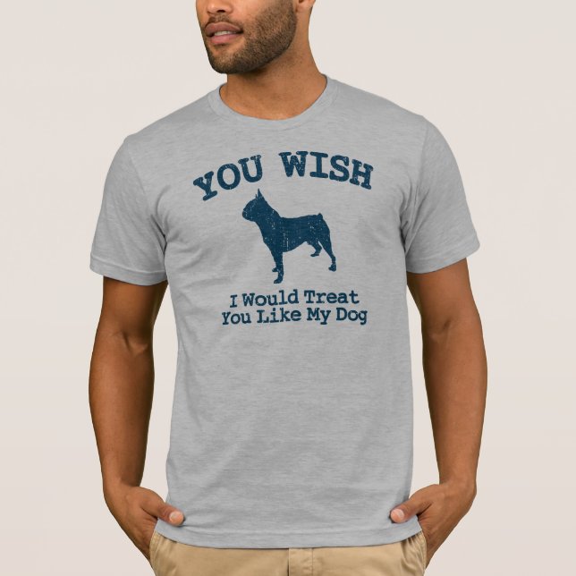 Camiseta Boston Terrier (Anverso)