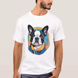 Camiseta Boston Terrier