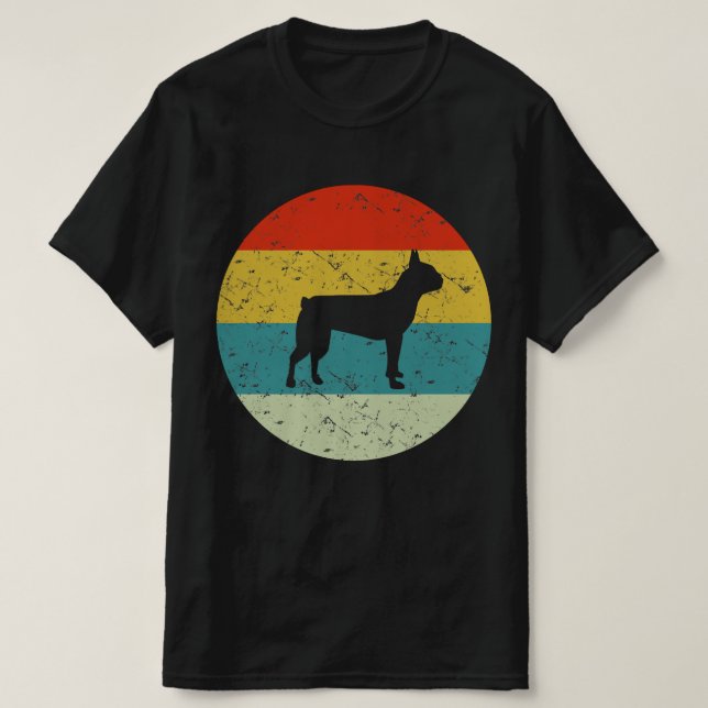 Camiseta boston terrier (Diseño del anverso)