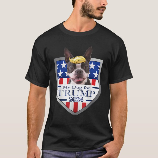 Camiseta Boston Terrier (Anverso)