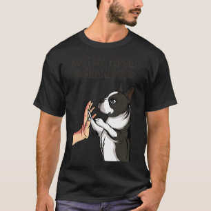 Camiseta Boston Terrier Abuela Bostie Día de la Madre Perro