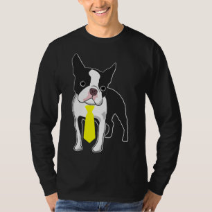 Camiseta Boston Terrier And Yellow Tie