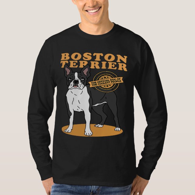 Camiseta Boston Terrier Boston Terrier Perro Del Más Coolad (Anverso)