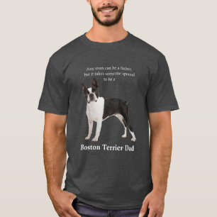 Camiseta Boston Terrier Dad
