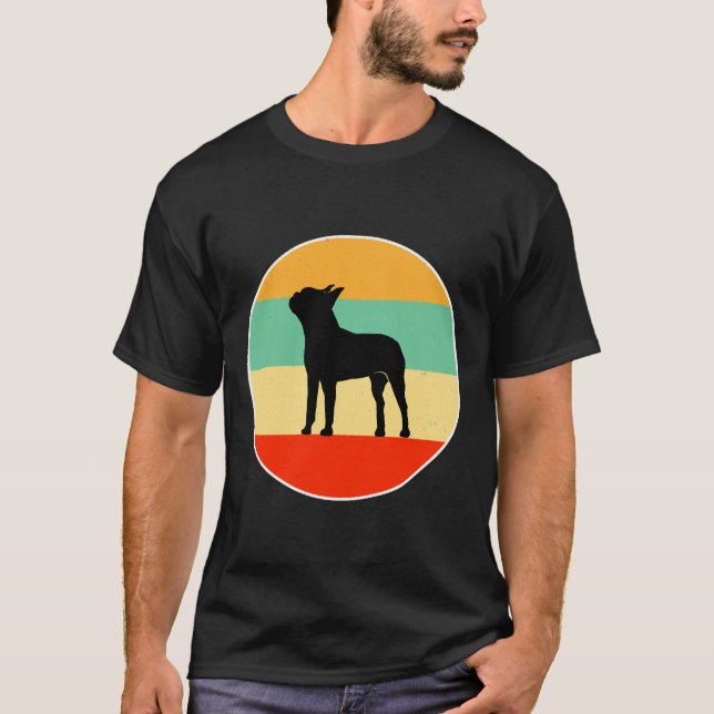 Camiseta Boston Terrier Dog Mom R (Anverso)