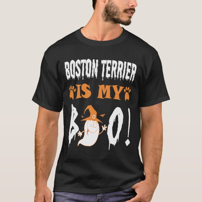 Camiseta Boston Terrier es mi Boo (Anverso)