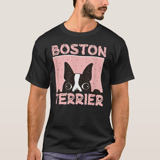 Camiseta Boston Terrier For Dog (Anverso)