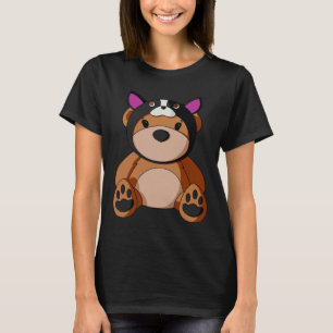 Camiseta Boston Terrier Gorra Teddy Bear