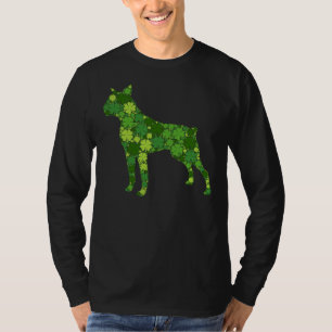 Camiseta Boston Terrier Green Shamrock C St Patricks