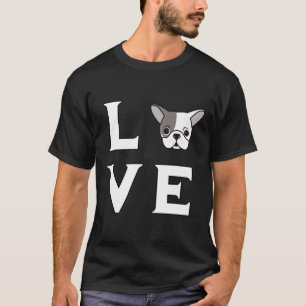 Camiseta Boston Terrier Love