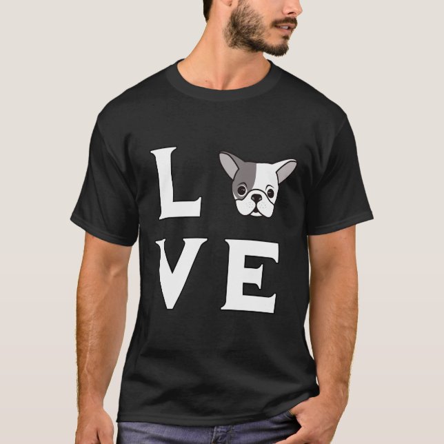 Camiseta Boston Terrier Love (Anverso)