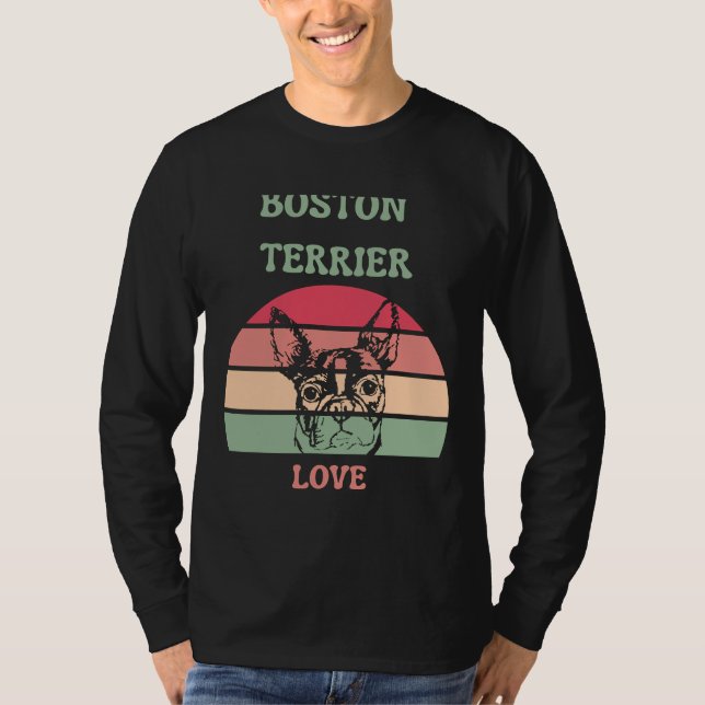 Camiseta Boston Terrier Love 160 (Anverso)