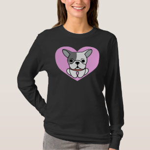 Camiseta Boston Terrier Love Heart