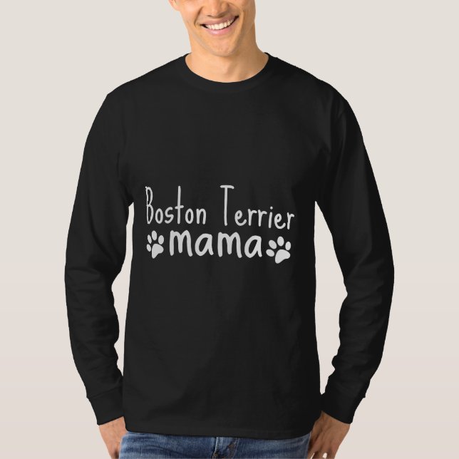 Camiseta Boston Terrier Mama 175 (Anverso)