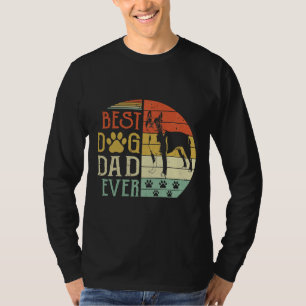 Camiseta Boston Terrier Mejor Perro Papá Vintage Da