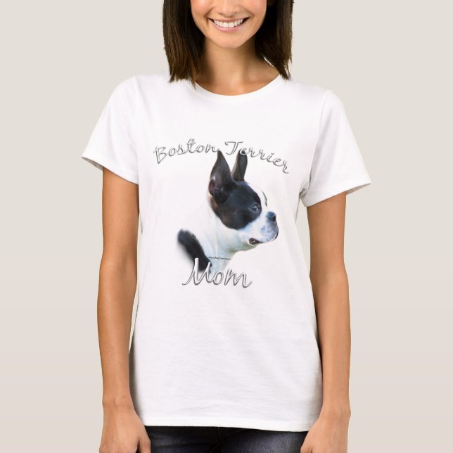 Camiseta Boston Terrier Mom 2 (Anverso)