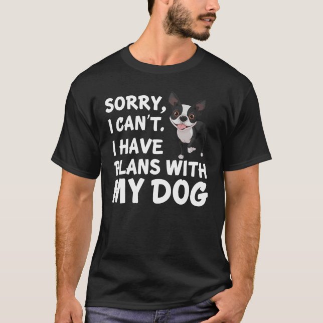 Camiseta Boston Terrier My Dog (Anverso)