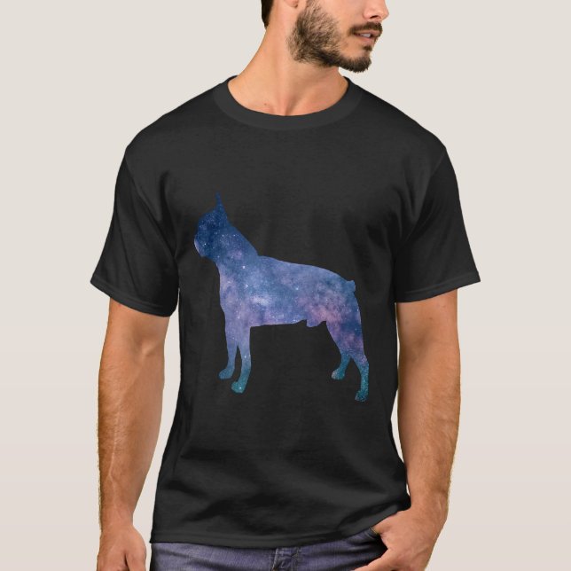 Camiseta Boston Terrier Out Of This World Space Thong Dog (Anverso)
