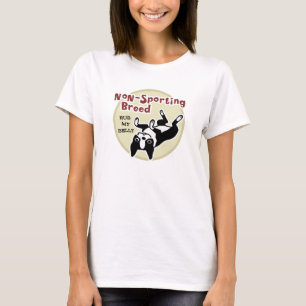 Camiseta Boston Terrier "Raza No Deportiva"