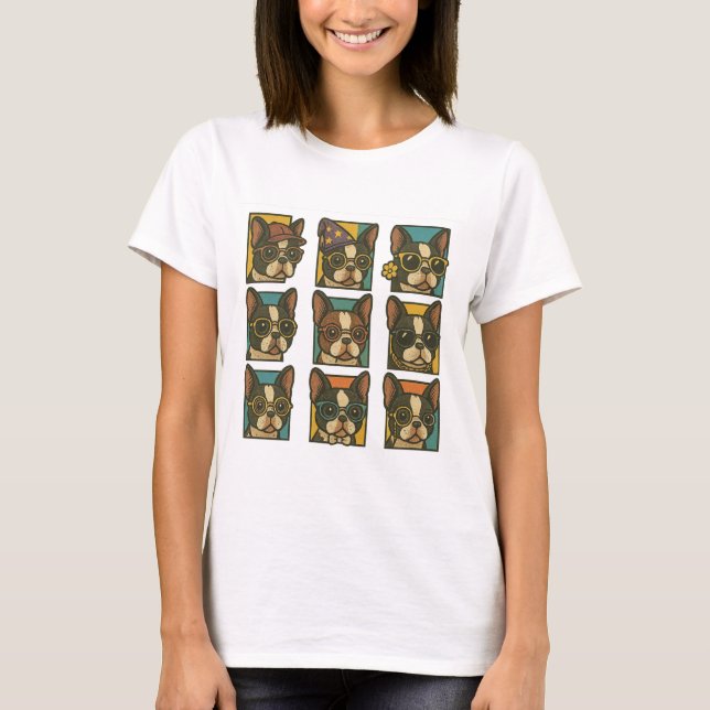 Camiseta Boston Terrier Trendsetters (Anverso)