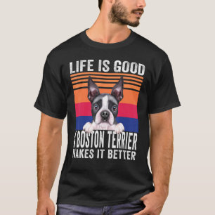 Camiseta Boston Terriers hace de tu vida una buena cosecha