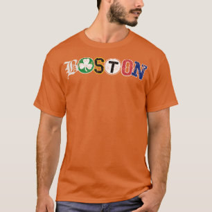Camiseta boston towne sports tshirt new england area fan t