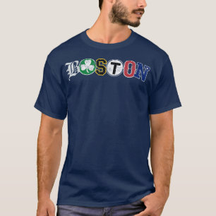 Camiseta boston towne sports tshirt new england area fan t