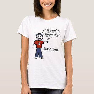 Camiseta Bostonspeak "él Pahked el Cah…" Él parqueó el