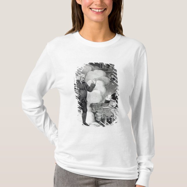 Camiseta Boswell y el fantasma de Samuel Johnson (Anverso)