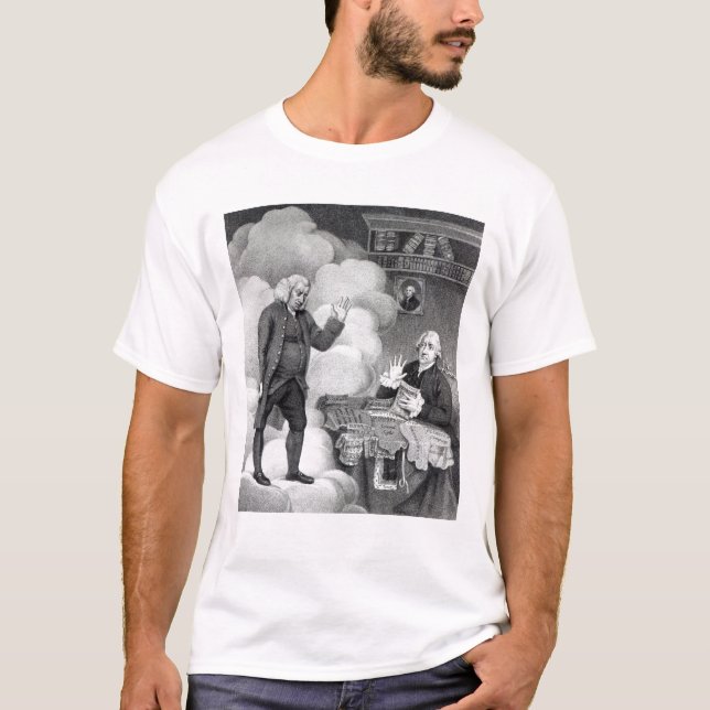 Camiseta Boswell y el fantasma de Samuel Johnson (Anverso)