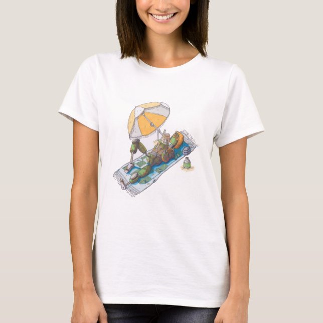 Camiseta Bot de la playa (Anverso)