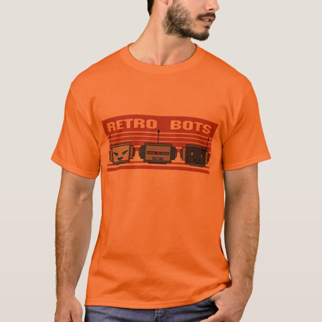 Camiseta Bot retro (Anverso)