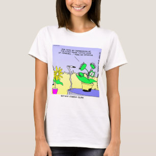 Camiseta Botánica Comediantes en vivo Divertidos