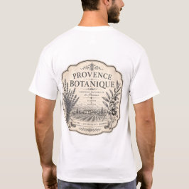 camiseta botánica de provenza