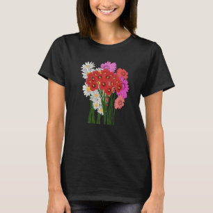 Camiseta Botánica Flor Flor Flor Naturaleza Flor silvestre