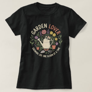 Camiseta Botánica para Amantes del Jardín