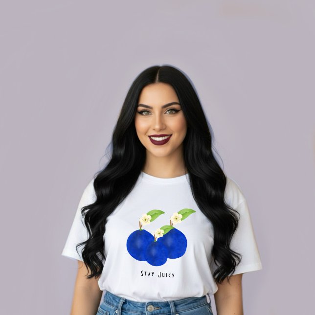 Camiseta Botanical Plums Collection (Subido por el creador)