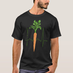 Camiseta Botánicos del latido del corazón estrechos Vegans