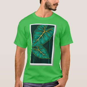 Camiseta Botánicos dorados