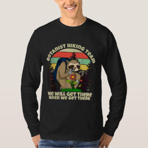 Camiseta Botanist Hiking Team Botany Sloth