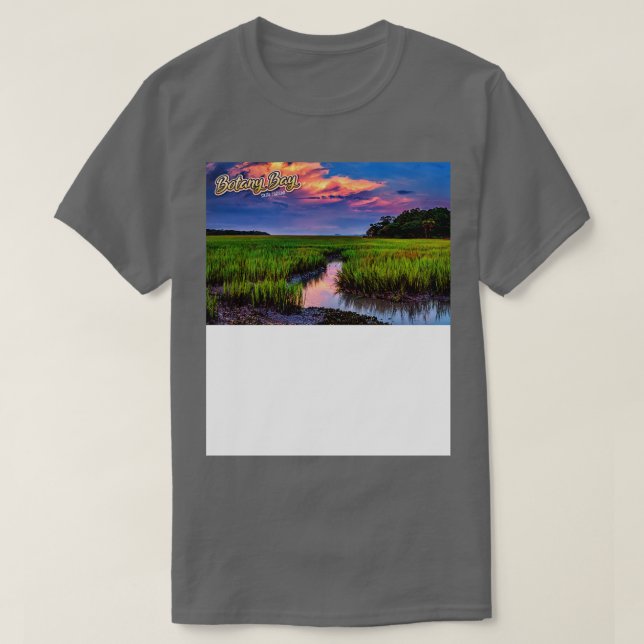 Camiseta Botany Bay South olina (Diseño del anverso)