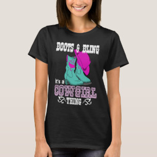 Camiseta Botas Brillan Es Cosa De Vaqueras Vida Campestre
