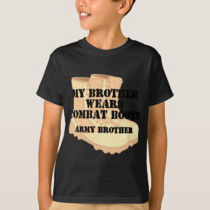 Camiseta Botas de combate del desierto de Brother Brother
