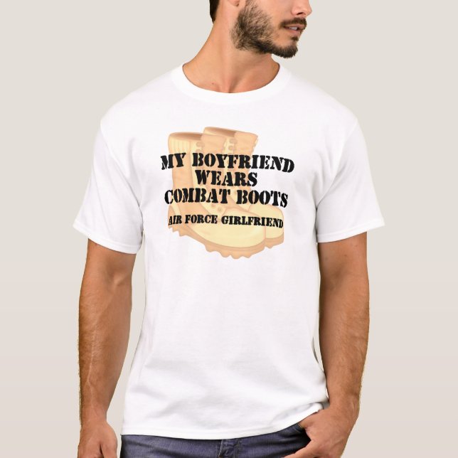Camiseta Botas de combate del desierto de la novia de la (Anverso)
