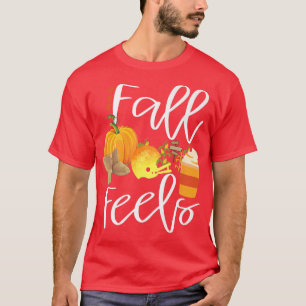 Camiseta botas de fútbol de otoño salteado de calabaza