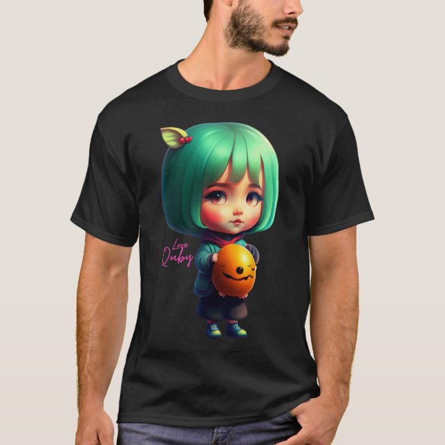 Camiseta Botas de lluvia amarillas de goma (Anverso)