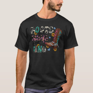 Camiseta Botas de vaquera y brillo antes de la sortija de p