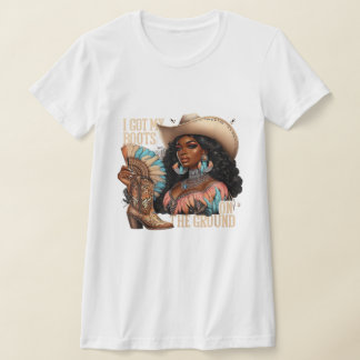 Camiseta Botas en el Suelo
