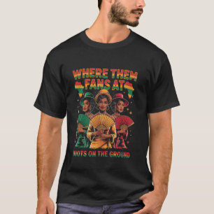 Camiseta Botas en el suelo Juneteenth vaquera donde esos