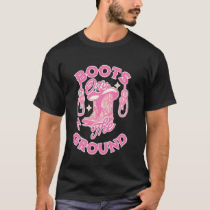 Camiseta Botas En El Suelo Western Vaquera País 2025